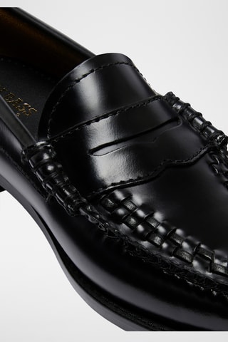 Leren Mocassins Penny - Zwart
