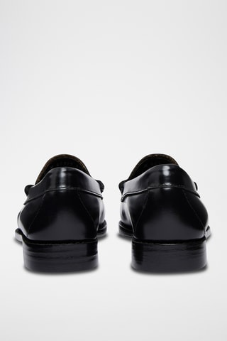 Leren Mocassins Penny - Zwart