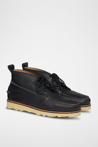 Leren Boots Camp Moc III - Zwart