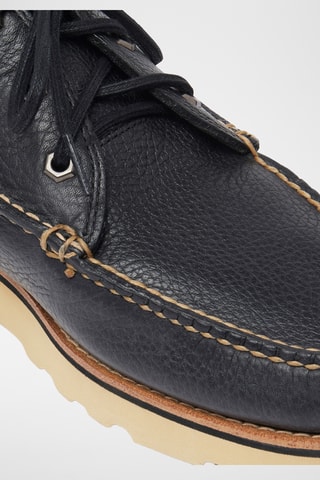 Leren Boots Camp Moc III - Zwart