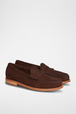 Nubuck Mocassins Penny - Bruin