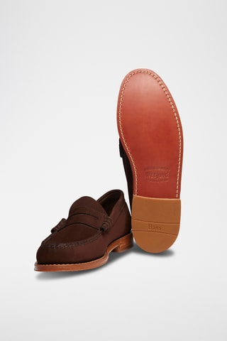 Nubuck Mocassins Penny - Bruin