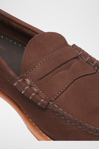 Nubuck Mocassins Penny - Bruin