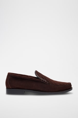Nubuck Mocassins Cobra - Bruin