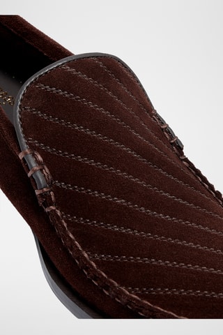 Nubuck Mocassins Cobra - Bruin