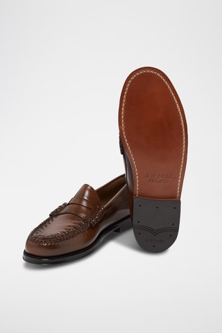 Leren Mocassins Larson - Bruin