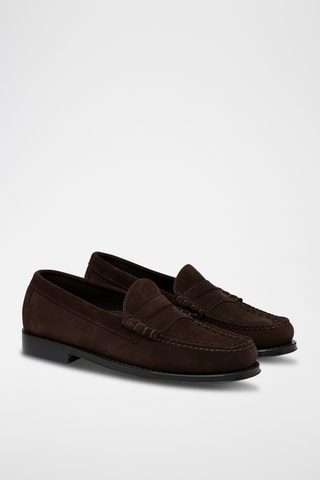 Nubuck Mocassins Larson - Bruin