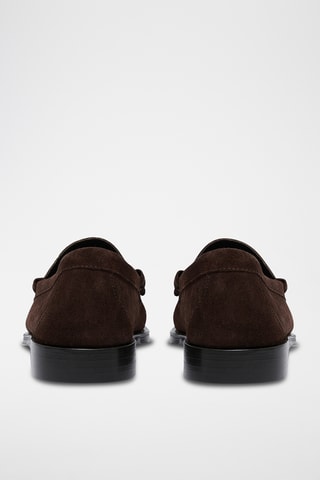 Nubuck Mocassins Larson - Bruin
