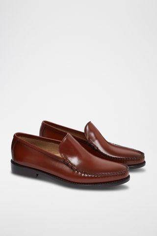 Leren Mocassins Cobra - Bruin