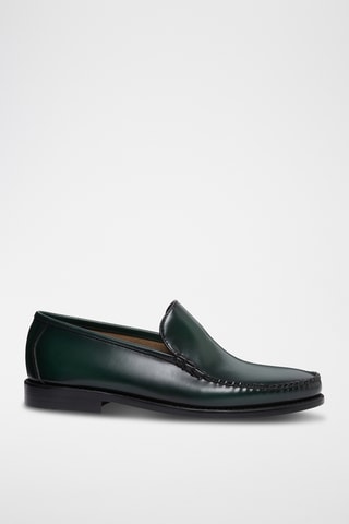 Leren Mocassins Cobra - Groen