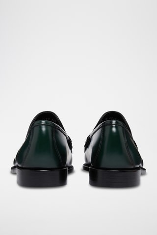 Leren Mocassins Cobra - Groen