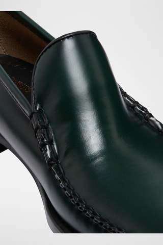 Leren Mocassins Cobra - Groen