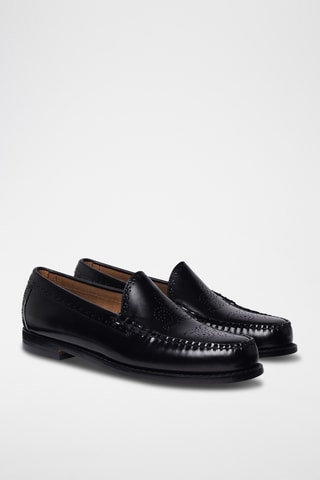 Leren Mocassins Venetian - Zwart