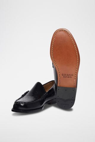Leren Mocassins Venetian - Zwart
