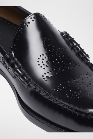 Leren Mocassins Venetian - Zwart