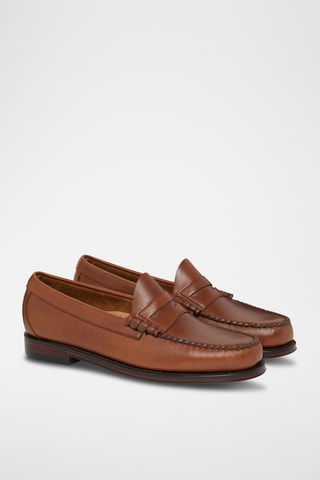 Leren Mocassins Larson - Bruin