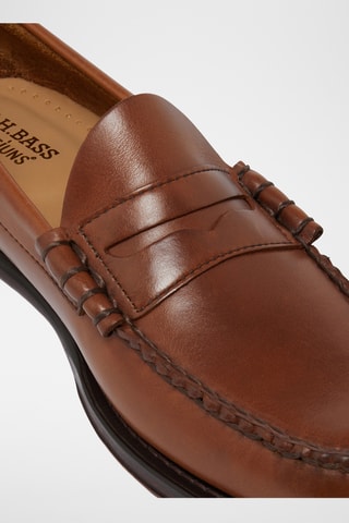 Leren Mocassins Larson - Bruin