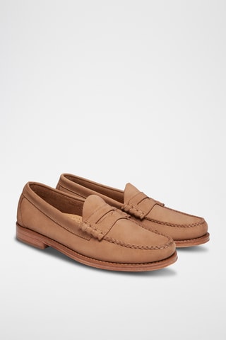 Nubuck Mocassins Penny - Bruin