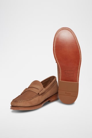 Nubuck Mocassins Penny - Bruin