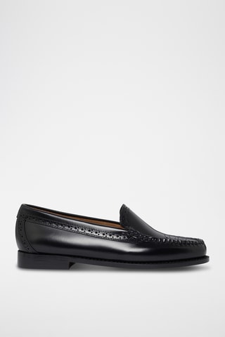 Leren Mocassins Venetian - Zwart