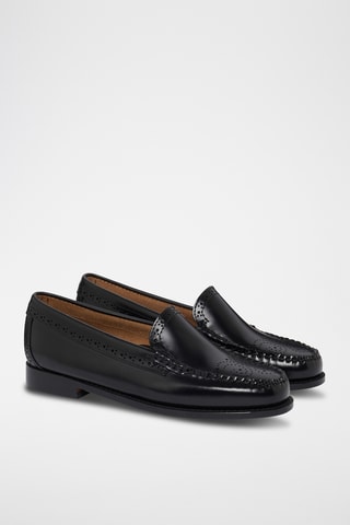 Leren Mocassins Venetian - Zwart