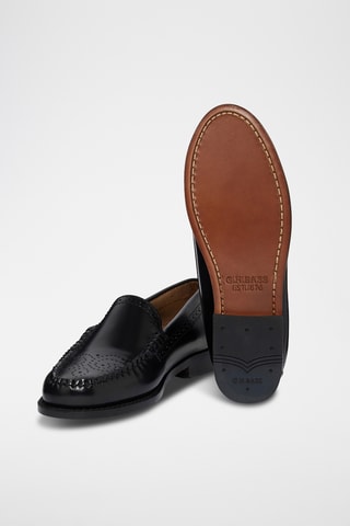 Leren Mocassins Venetian - Zwart