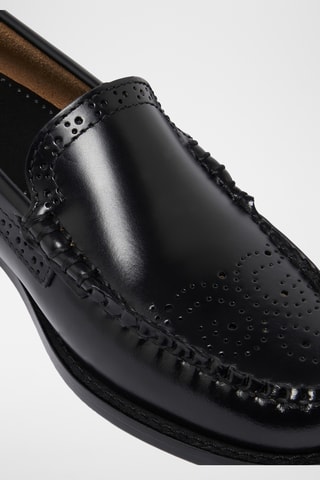 Leren Mocassins Venetian - Zwart