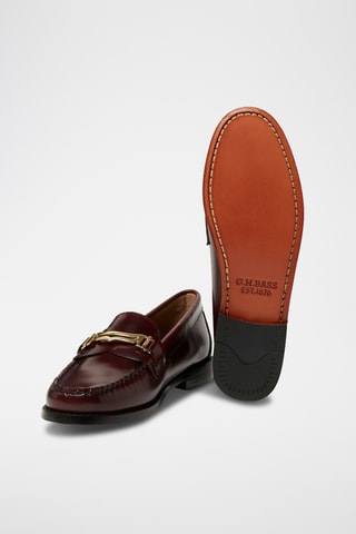 Leren Mocassins Keeper - Bordeauxrood