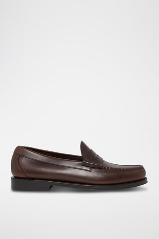 Leren Mocassins Larson - Bruin