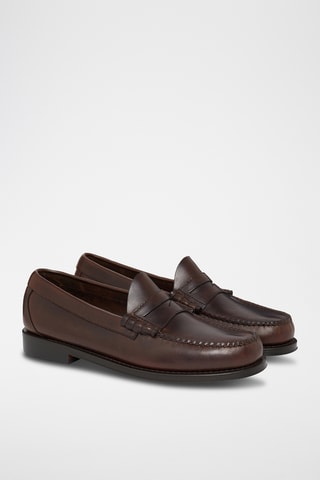 Leren Mocassins Larson - Bruin