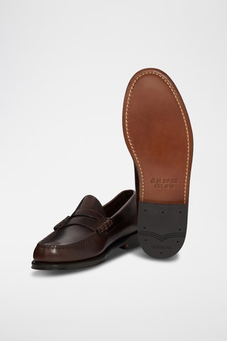 Leren Mocassins Larson - Bruin