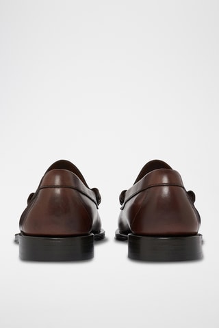 Leren Mocassins Larson - Bruin