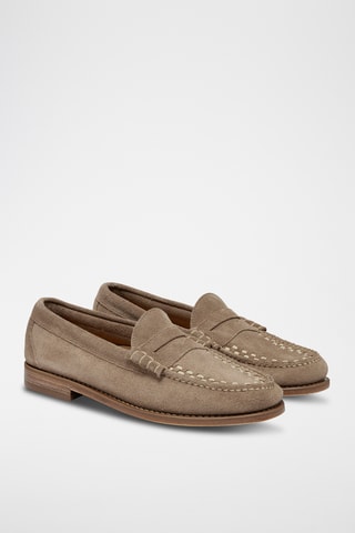 Nubuck Mocassins Larson - Bruin