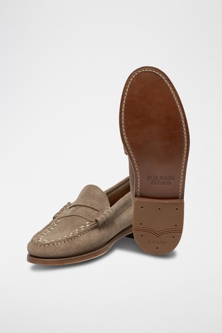 Nubuck Mocassins Larson - Bruin