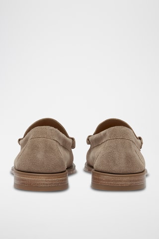 Nubuck Mocassins Larson - Bruin