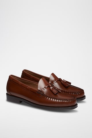 Leren Mocassins Larkin - Bruin