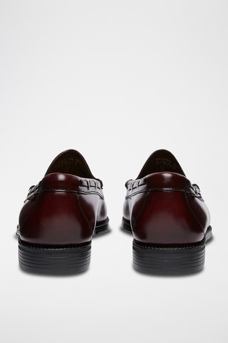 Leren Mocassins Larkin - Bordeauxrood