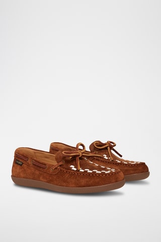 Nubuck Bootschoenen Weave - Bruin