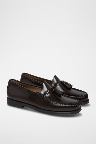 Leren Mocassins Larkin - Bruin