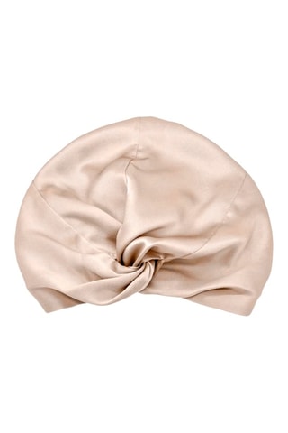 Bonnet en soie - Beige