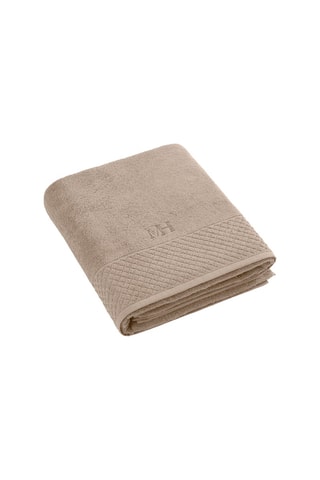 Drap de bain Eden - Taupe - 100 x 150 cm