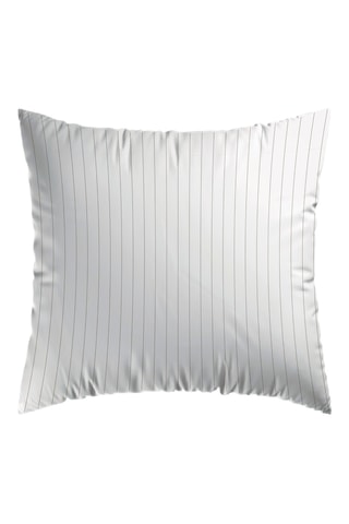 2 taies d'oreiller en satin de coton - Blanc