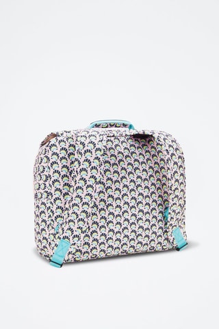 Boekentas Iniko - Roze en Marineblauw