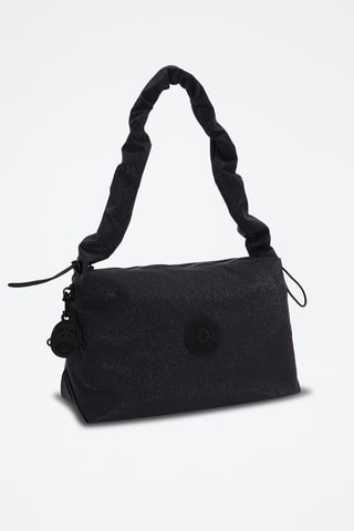 Sac porté épaule Eleni - Noir chiné