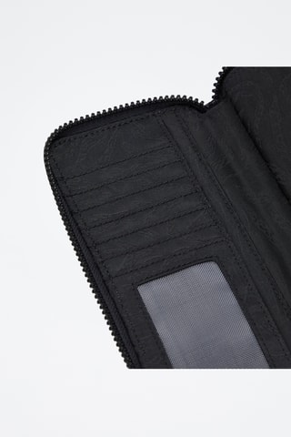 Portefeuille Money world - Zwart
