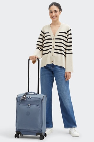 Handbagagetrolley S New Youri Spin - Hemelsblauw - 55 cm