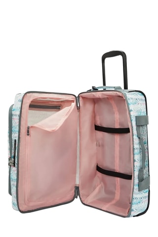 Handbagagetrolley Aviana (S) - Zeegroen en Wit - 54 cm