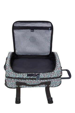 Handbagagetrolley Aviana (S) - Turquoise en Zwart - 54 cm