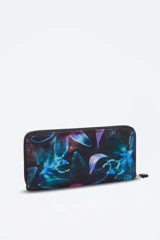 Portefeuille Money World - Zwart en Turquoise