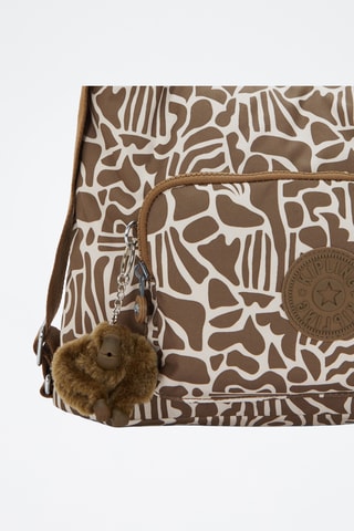 Trendy Handtas - Bruin en Wit